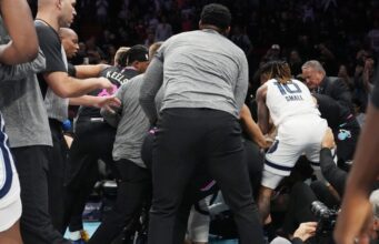 Scottie Pippen Jr. e Myron Gardner multados em US$ 35 mil cada por briga de chapéu dos Grizzlies