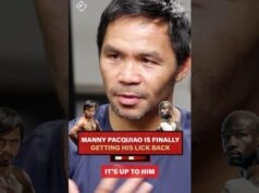 Manny Pacquiao nunca parou de querer seu retorno 😤 #MayweatherPacquiao2 – Boxing News