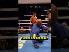 O ÁRBITRO FOI MORTO NA LUTA 😭😭 #short – Boxing News