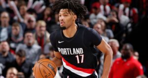 Sharpe dos Blazers tem uma resposta ao estresse, pelo menos por 4-6 semanas