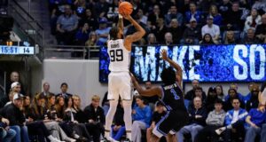 UCF drena 14 cestas de 3 pontos e foge do 19º lugar da BYU em uma vitória surpreendente