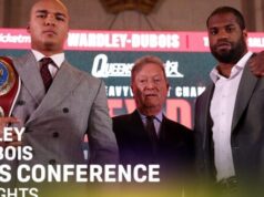 Fábio Wardley x Daniel Dubois | Anais da Conferência de Imprensa