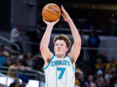 Kon Knuppel, do Hornets, estabeleceu o recorde estreante de 3 pontos com 207.