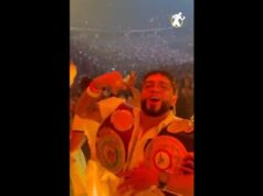 #TBT – o melhor da vida dele no palco com Bad Bunny em Porto Rico! 🇵🇷🔥 – Notícias do boxe