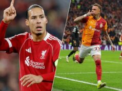 Jogo de toque holandês entre Galatasaray e Liverpool, Cracker entre Manchester City e Real Madrid.