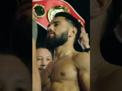 Emanuel Navarrete x Sugar Nunez: pesagem e costas