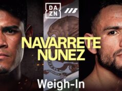 EMANUEL NAVARRETE VS. SUGAR NUNEZ WEIGHT STREAM LIVESTREAM – Notícias do encaixotamento