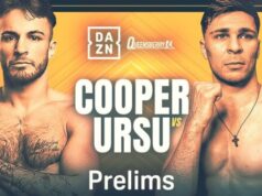 OWEN COOPER VS. CONSTANTIN URSU PRELIMS LIVESTREAM – Notícias do encaixotamento