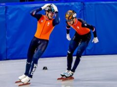 Foi uma corrida de 500 metros que viu os irmãos Van ‘t Wout escreverem história.