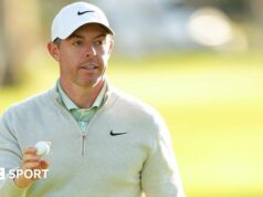 Genesis Invitational: Rory McIlroy persegue os líderes Marco Pange e Jacob Bridgman