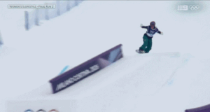 Ally Hickman, da Austrália, foi investigada após cair na final do slopestyle