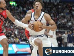 Hapoel: Anunciando Edward com “Perfume” da NBA