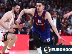 Tomas Satoranski entrou em campo no jogo do Barcelona contra o Paris.