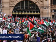 A visita do presidente israelense Herzog à Austrália foi recebida com protestos