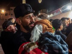 Famílias Foi emocionante lamentar os seus entes queridos quando regressaram a Gaza.