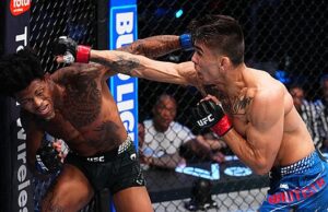 Mario Bautista finaliza Vinicius Oliveira na luta principal do UFC Vegas 113