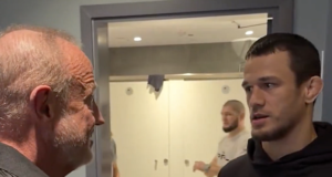 Usman Nurmagomedov prometeu ao árbitro Kerry Hatley que encerraria o jogo com Alfie Davis.