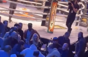 Mike Perry discutiu com a equipe de Eddie Alvarez no BKFC Knucklemania 6.