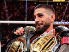 UFC planeja Ilia Topuria x Justin Gaethje para card da Casa Branca.