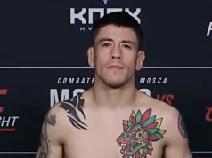 Ex-campeão ganha peso para luta de retorno