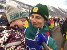 A bela entrevista de Graham com a garota ‘jet lag’