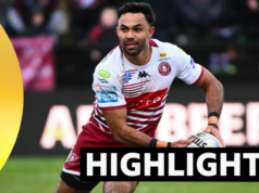 O Wigan começou a temporada com uma vitória em Castleford.