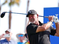 Darren Clark postou 2 águias e compartilhou a liderança do Chubb Classic com Michael Wright.