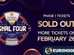 Os primeiros bilhetes para a Final Four da Euroliga esgotaram-se em menos de cinco minutos.