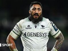 United Rugby Championship: Bundy Ike retorna ao banco de Connacht após suspensão