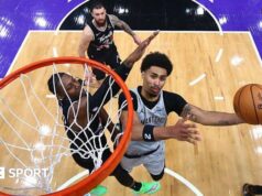 O Spurs teve uma sequência de vitórias para diminuir a diferença para o Thunder