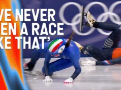 Jogos Olímpicos de Inverno de 2026: seis patinadores colidem nas semifinais da patinação de velocidade