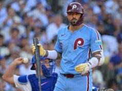 Phillies liberou Nick Castellanos com contrato de US$ 20 milhões restantes.