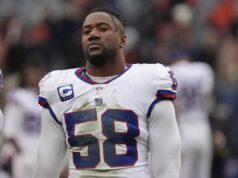 Relatório: Giants planejam liberar LB Bobby Okirec