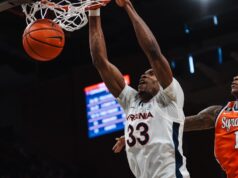 O número 15 da Virgínia segue para um jogo em local neutro contra o cintilante estado de Ohio.