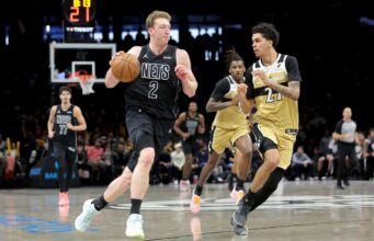 NETS marcou 80 pontos no primeiro tempo, superando Wizards com poucos jogadores