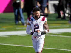 Super Bowl LX: Patriots LBS Harold Landry, Robert Splaine ativo