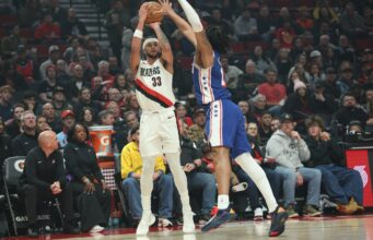 Noite de carreira de Tomani Kamara impulsiona Blazers a superar Sixers