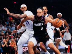 Suns saltam sobre Mavericks e quebram uma seqüência de derrotas em casa