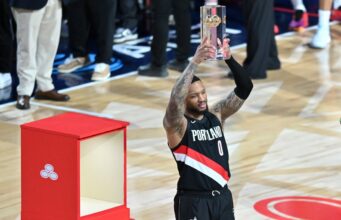 Keshan Johnson vence concurso de enterrada; Damian Lillard venceu a terceira disputa de 3 pontos.