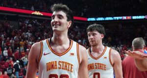 O número 3 de Houston e o número 5 do estado de Iowa estão abrindo a série de confrontos dos 12 grandes.