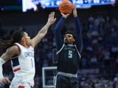 O número 5 da UConn espera continuar avançando contra o lutador Creighton.