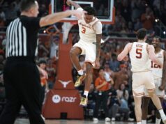 O saltador tardio de Jordan Pope selou a vitória do Texas sobre a LSU