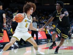 Missouri, com 21 vitórias uma vez, mal chega ao 19º lugar na Vanderbilt