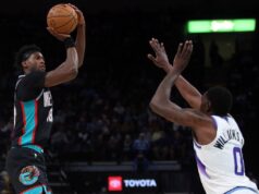 Os Grizzlies somaram oito dígitos a caminho da vitória sobre o Jazz