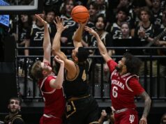 Saldo do nº 7 Purdue, rival de sincronização de tiro quente Indiana