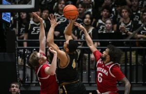 Saldo do nº 7 Purdue, rival de sincronização de tiro quente Indiana