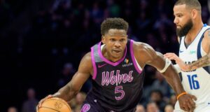 Anthony Edwards, 76ers enfrentam derrapagem contra Timberwolves