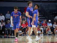 O número 7 da Flórida teve uma sequência de sucesso no jogo no Texas