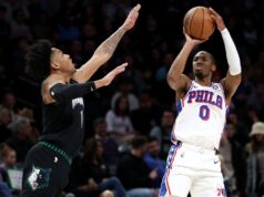 Tyrese Maxey e 76ers derrapam em 4 jogos às custas dos Timberwolves