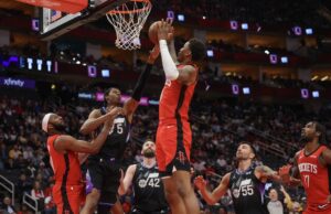Jabari Smith Jr. marcou 31 pontos na vitória do Rockets sobre o Jazz.